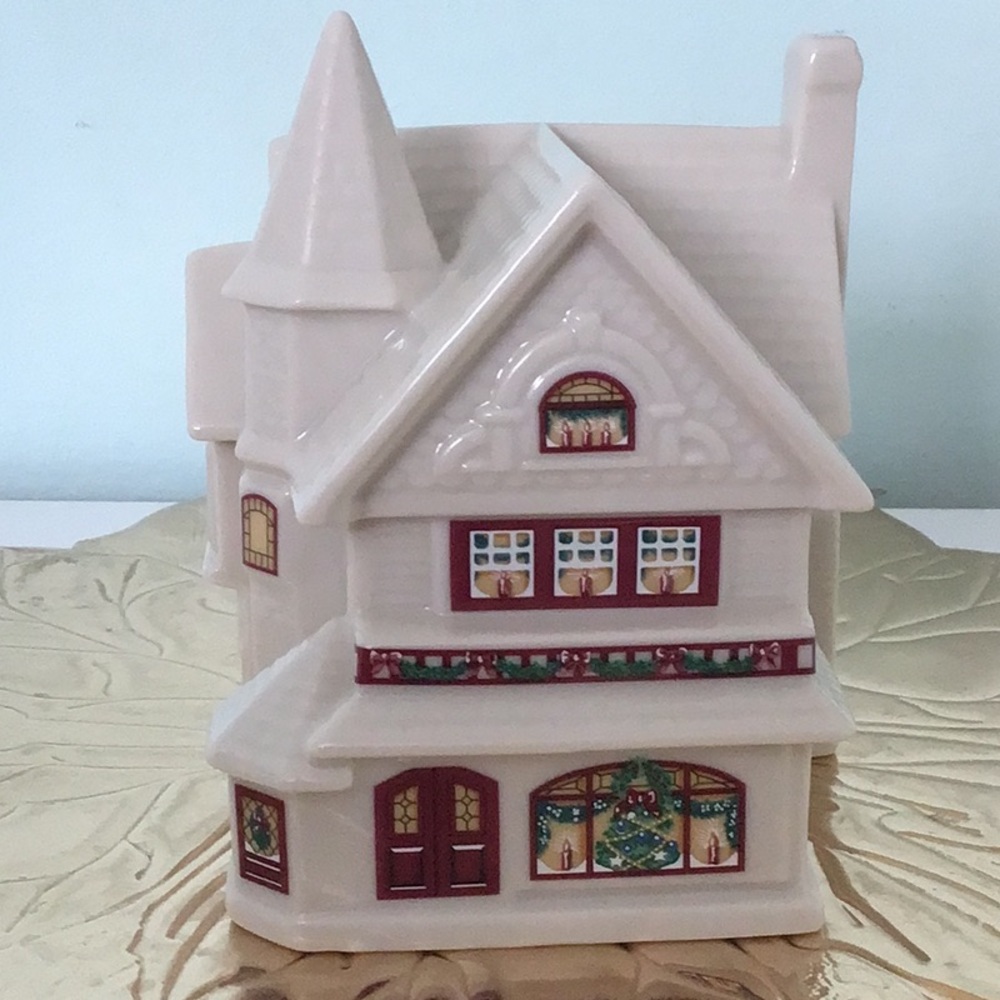Lenox China Holiday Village Collection Walter’s Scott Lenox House.
